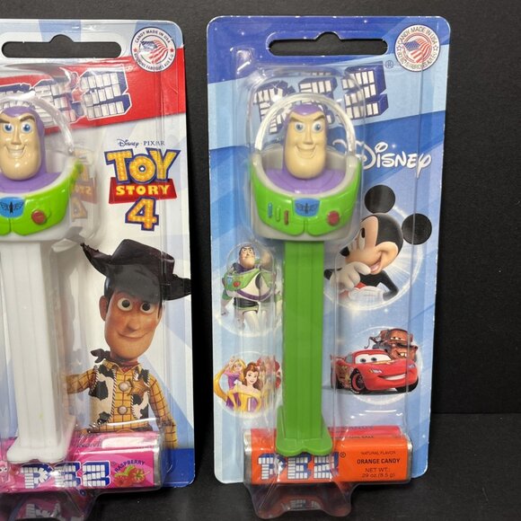 Lot Of 3 Buzz Lightyear PEZ  Disney / Toy Story 4  To Infinity And Beyond! USA - Picture 4 of 9